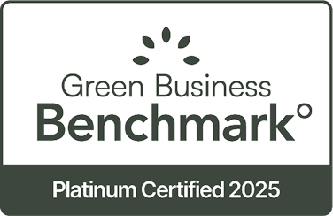 Green Business Benchmark Platinum Certified 2025